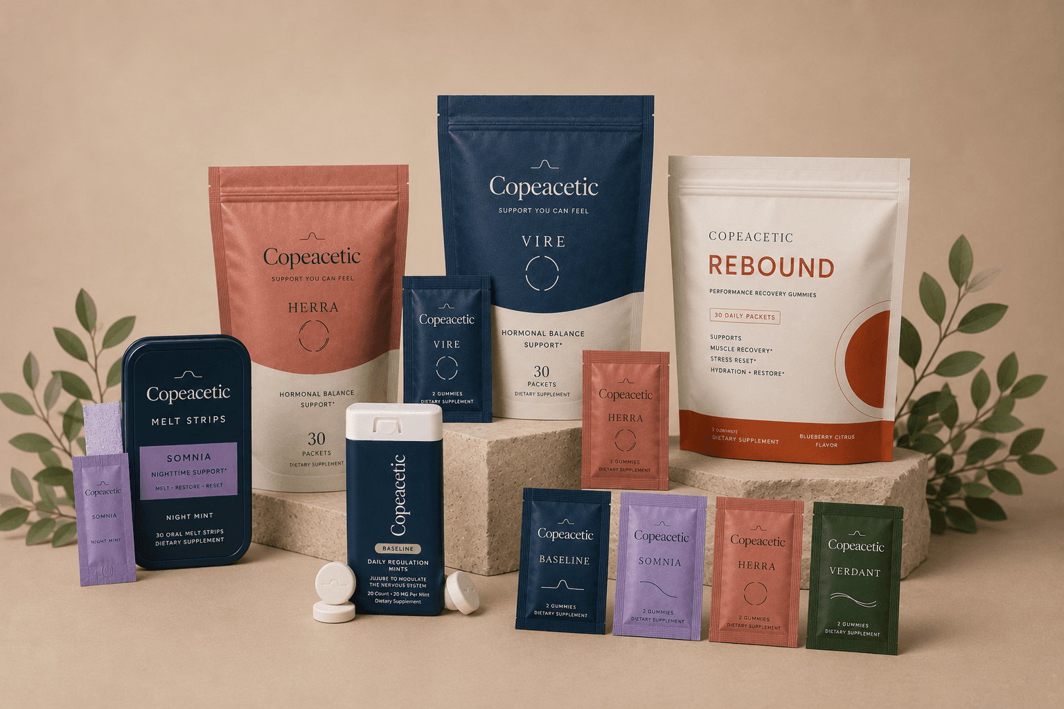 The full Copeacetic product line